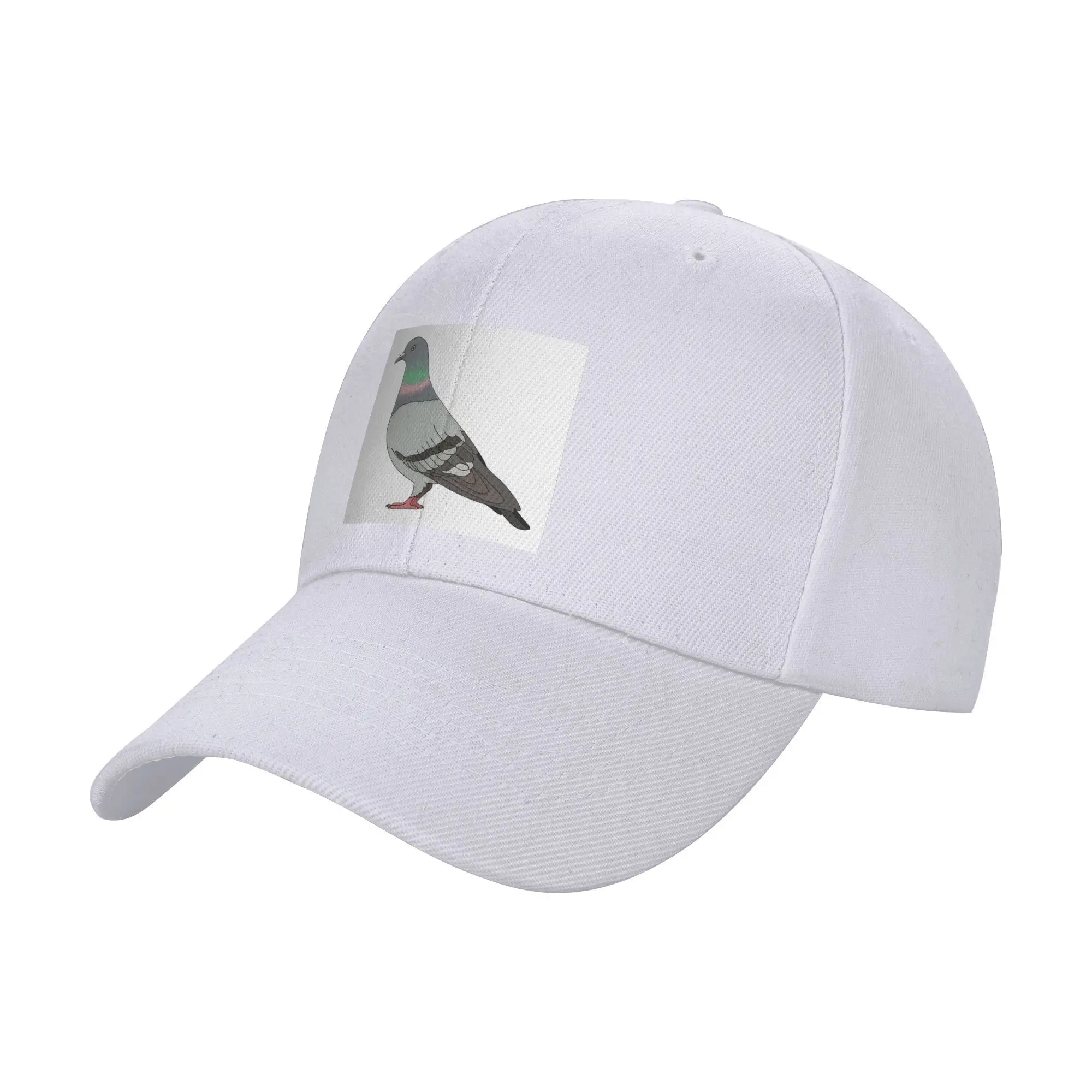 

Unisex Baseball Hats Pigeon Walk 2020, Black Background Outdoor Streetwear Summer Sports Baseball Caps Hip Hop Cap Casquette