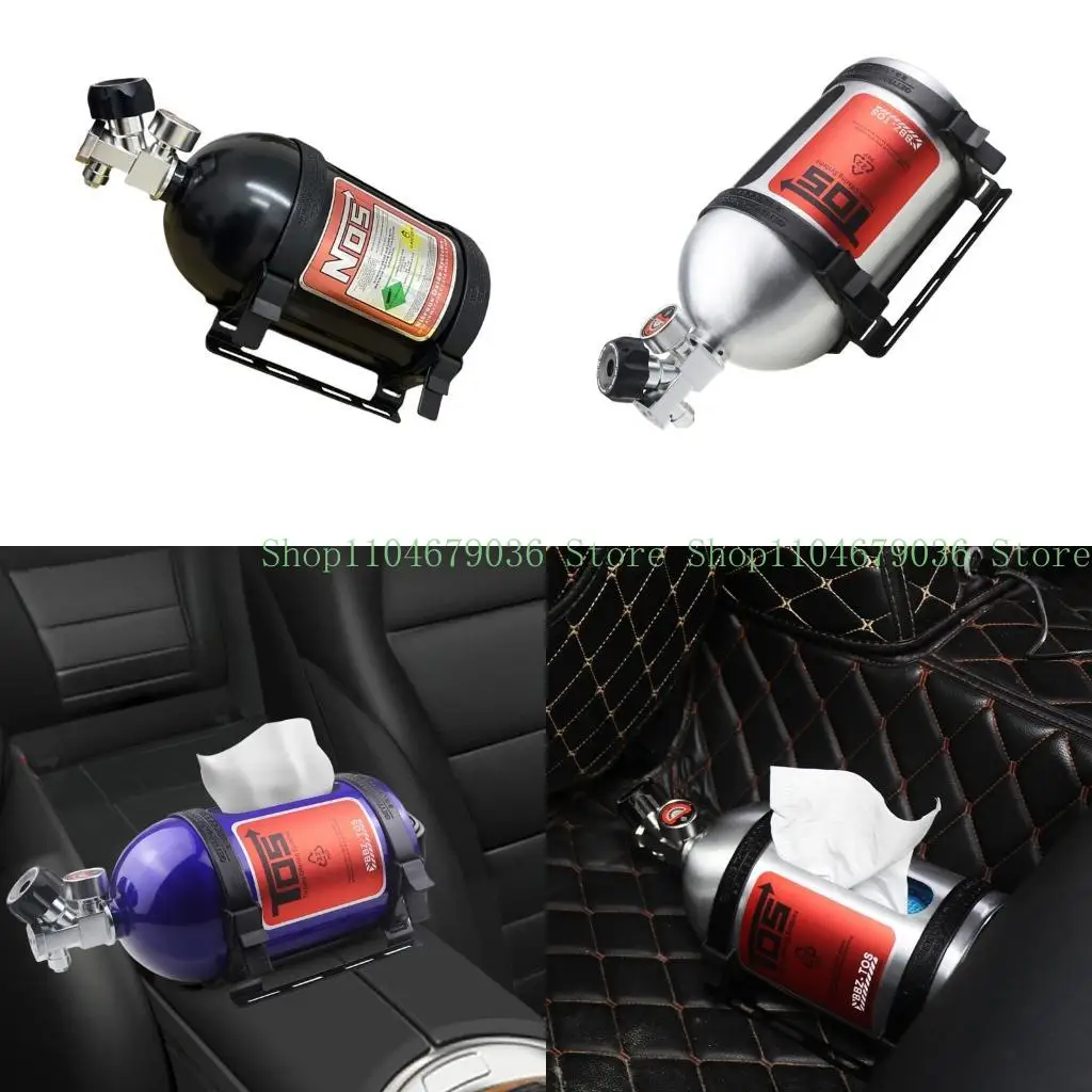 

652F Waterproof Nitrogen Cylinder Tissue Holder For Personalizing Car Interior Space