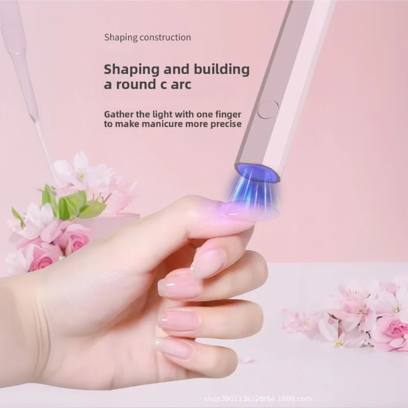 YIKOOLIN 편리한 휴대용 네일 드라이어 램프 UV/LED 네일 큐어링 모든 젤 폴리쉬 네일 아트 도구 충전식 네일 램프