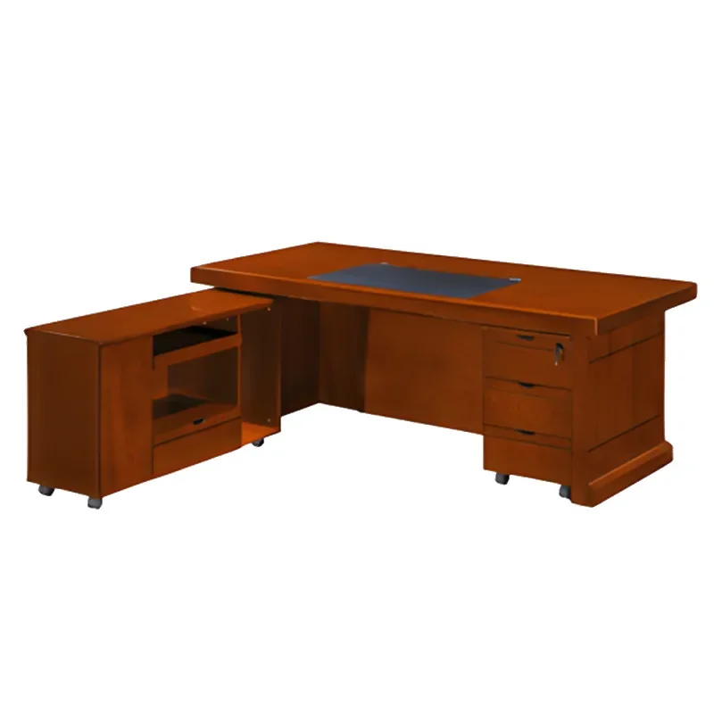 Office , office president's desk, light luxury  solid wood computer , desk furniture