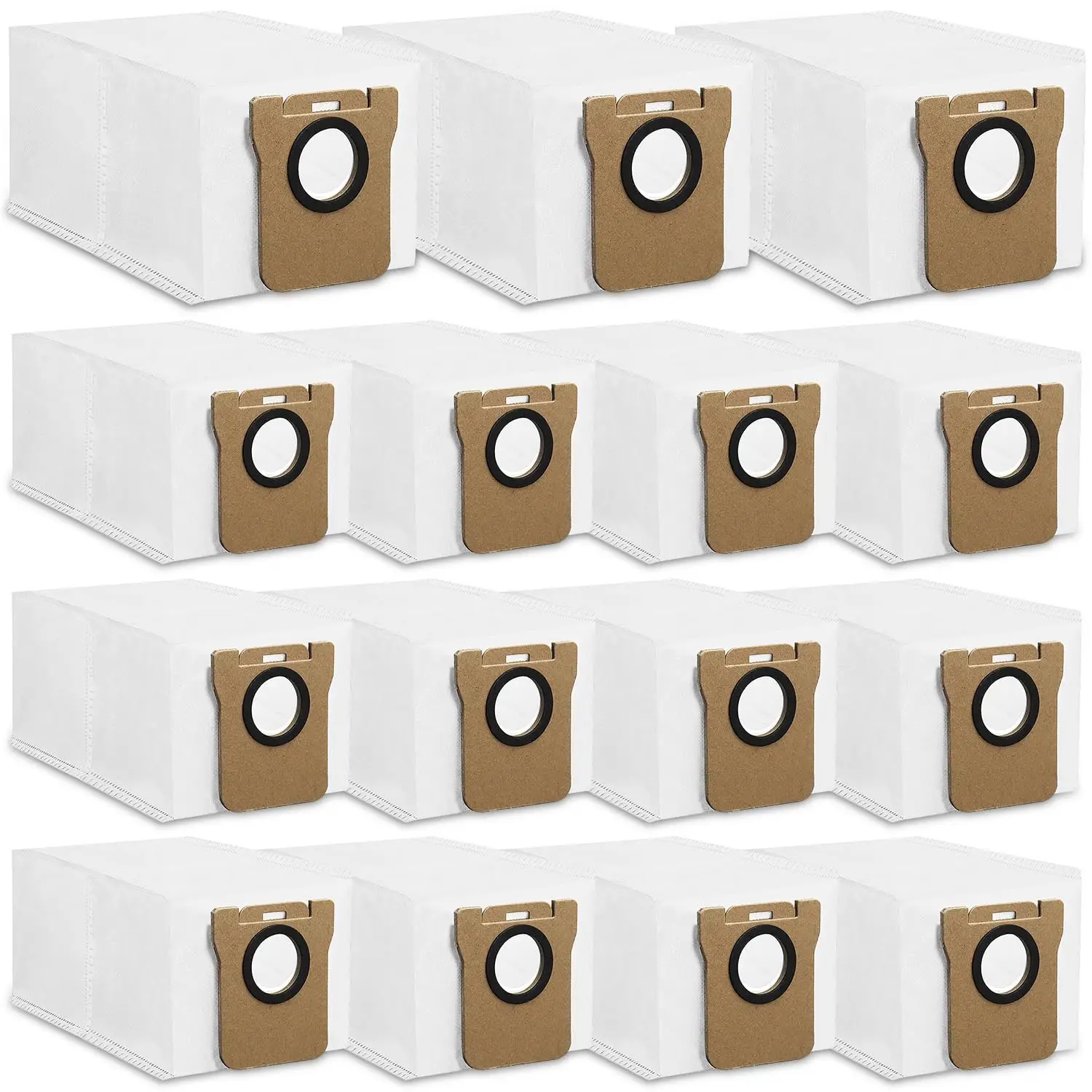 Staubsaugerbeutel für Dreame L10s Ultra, L20 Ultra, Xiaomi X10+, X40 Ultra Roboterstaubsauger, 2,5 l große Ersatzbeutel