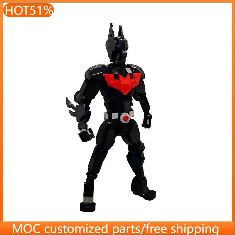 558 Pezzi Figurina Stile Brickheadz a Tema Guerriero Notturno del Futuro (Mark II) MOC Personalizzabile Modulare da Costruire Giocattolo Fai-da-Te Regalo di Compleanno