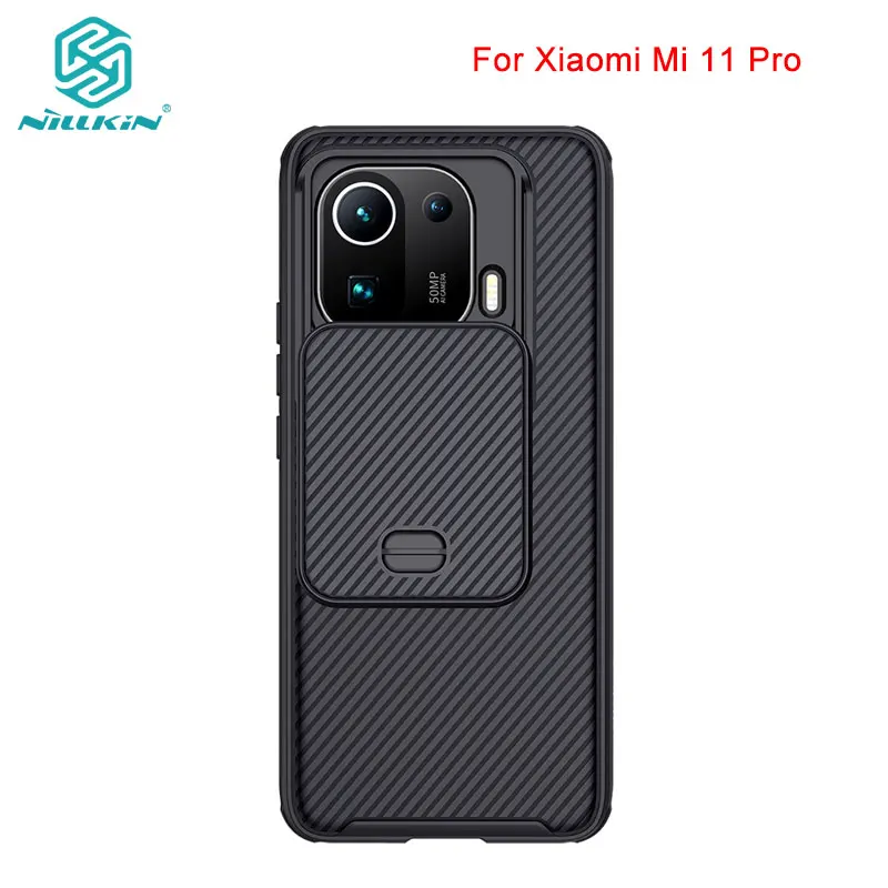 for Xiaomi Mi 11 Lite Case Nillkin Slide Lens Camera Protection Cover for Xiaomi Mi11 Mi 11 Ultra 5G 11i 11x 11T Pro Case