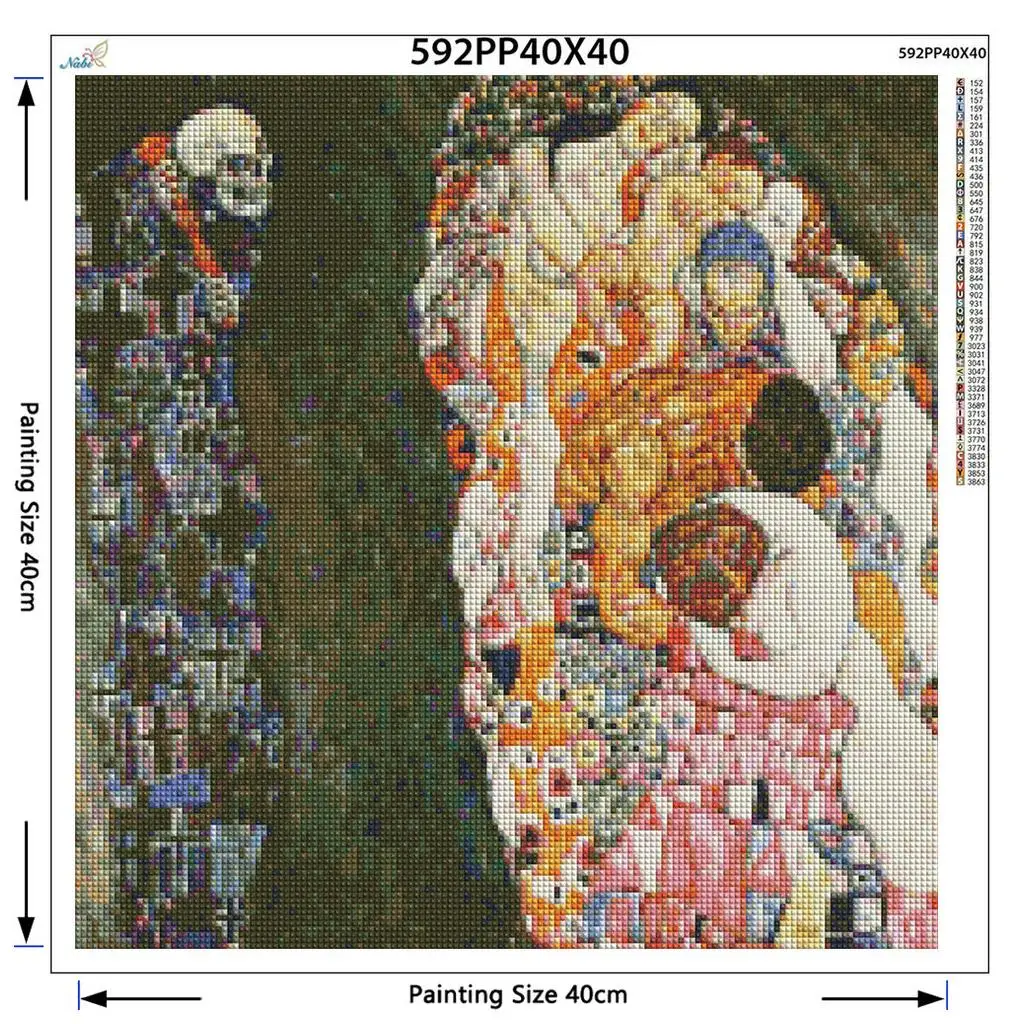 Enorme Gustav KLIMT fai da te diamante pittura artigianato diamante 5D ricamo ricamo Resinstone pittura quadrata piena decorazioni per la casa