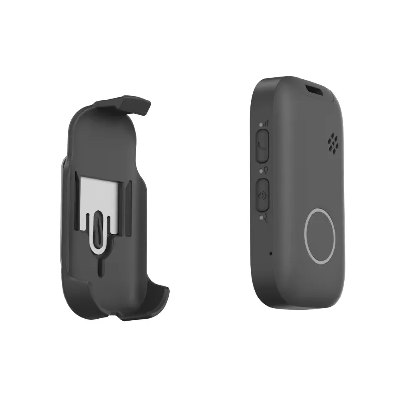 

Personal Mobile Alarm System, Elderly 4G SOS Call Fall Detection Pendant, Man Down Alarm GPS Tracker With Belt Clip