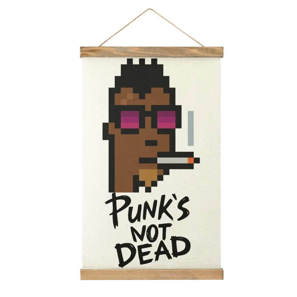 

Canvas Hanging Picture Smokey CryptoPunks NFT S for Sale Cute Funny Novelty Picture Kitchen Picture Hanging Style Decorate
