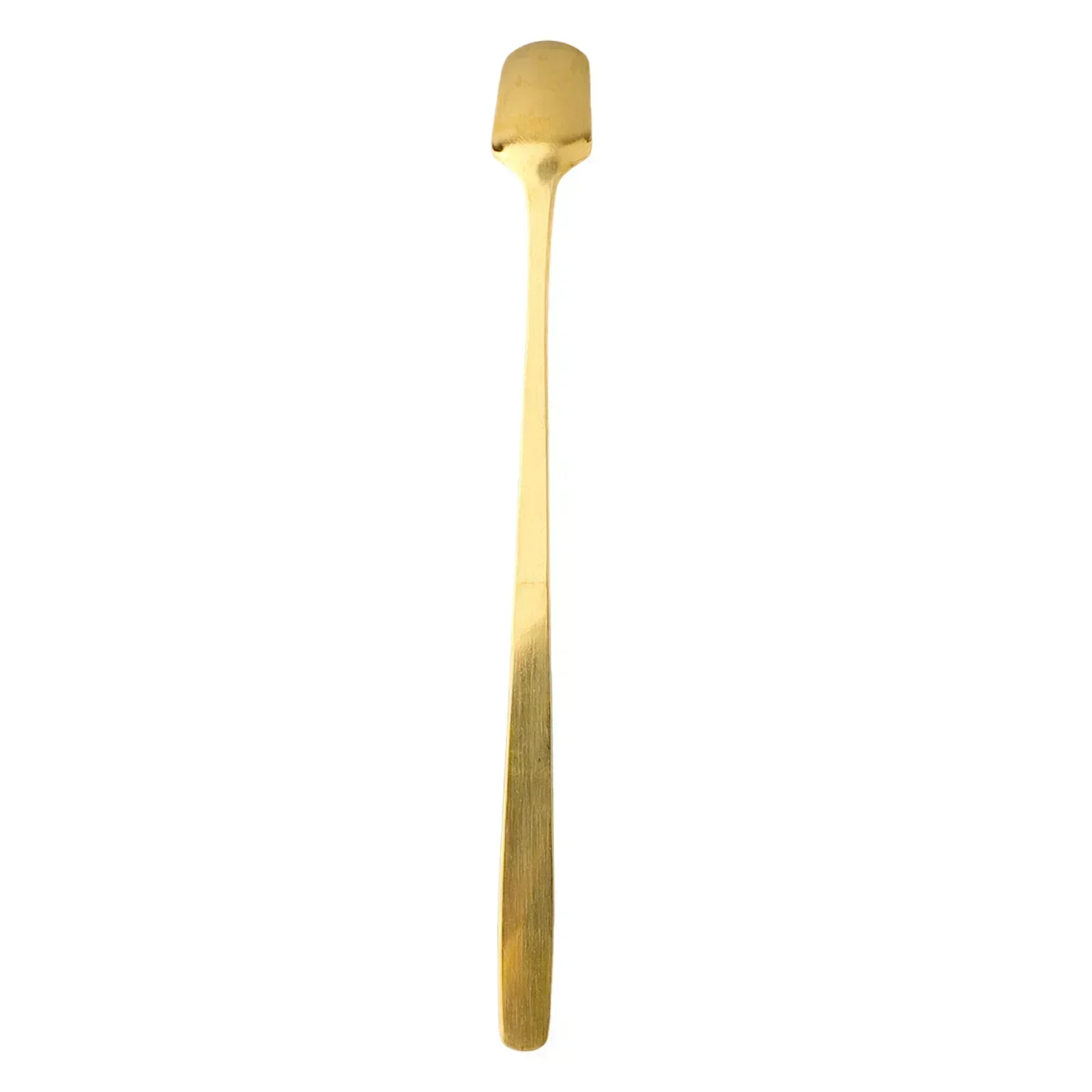 17/15cm Long Handle Coffee Stirrers Spoon New Stainless Steel Gold Silver Spoon Teaspoon For Kitchen Bar Drinks Muddler Stirrer