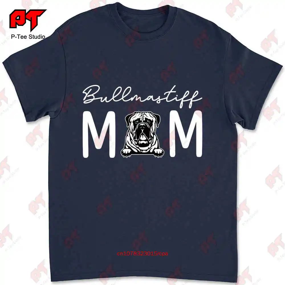 Dog Mom Lover Fur Mama Bullmastiff T-shirt DNT6