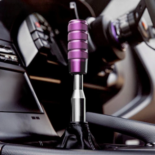 Perilla de palanca de cambios de aleación de aluminio, alargador de engranaje manual universal, palanca de cambios personalizada, accesorios de modificación de coche