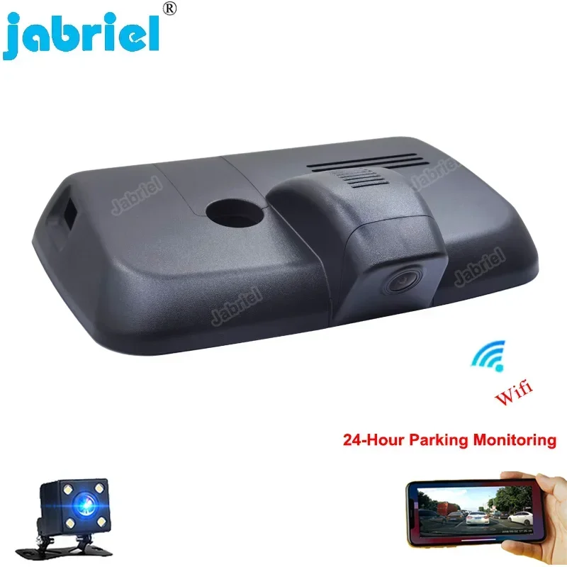 

For GWM ORA Funky Cat Good Cat Haomao 2020 2021 2022 2023 2024 Car DVR HD 1080P Video Recorder WiFi 24H Front and Rear Dash Cam