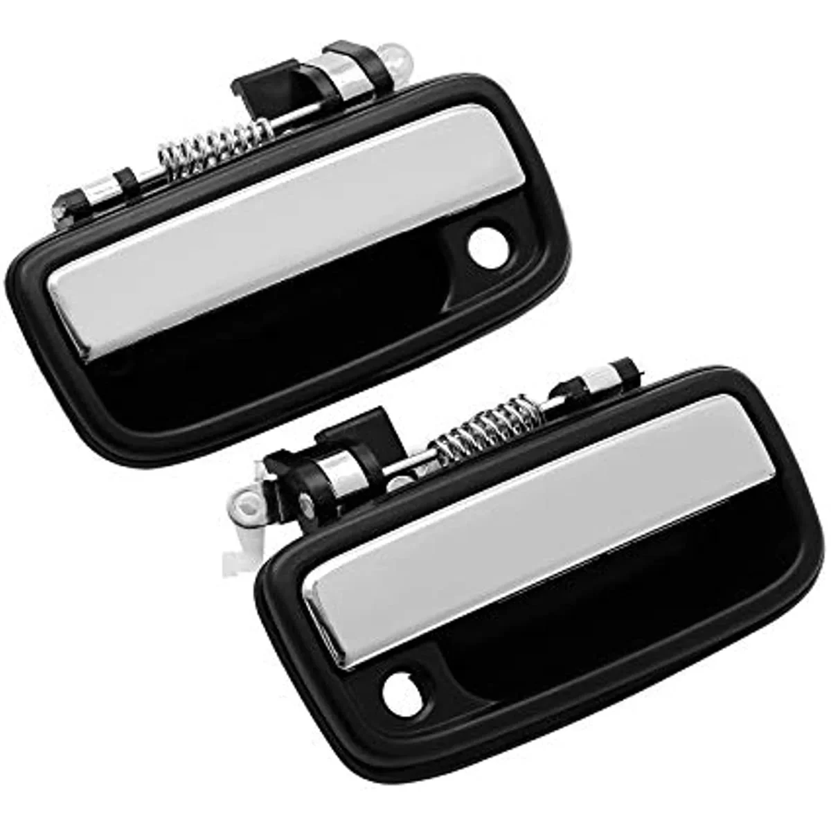 

2Pcs Front Left &Right Exterior Door Handle with Key Hole for Toyota Tacoma Toyota Hilux 6922035030 6921035030