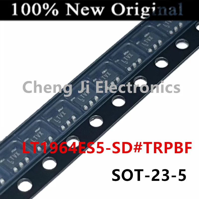 5PCS/Lot    LT1964ES5-SD   LT1964ES5-SD#TRPBF   LTVX   SOT-23-5   New original Low-dropout regulator chip