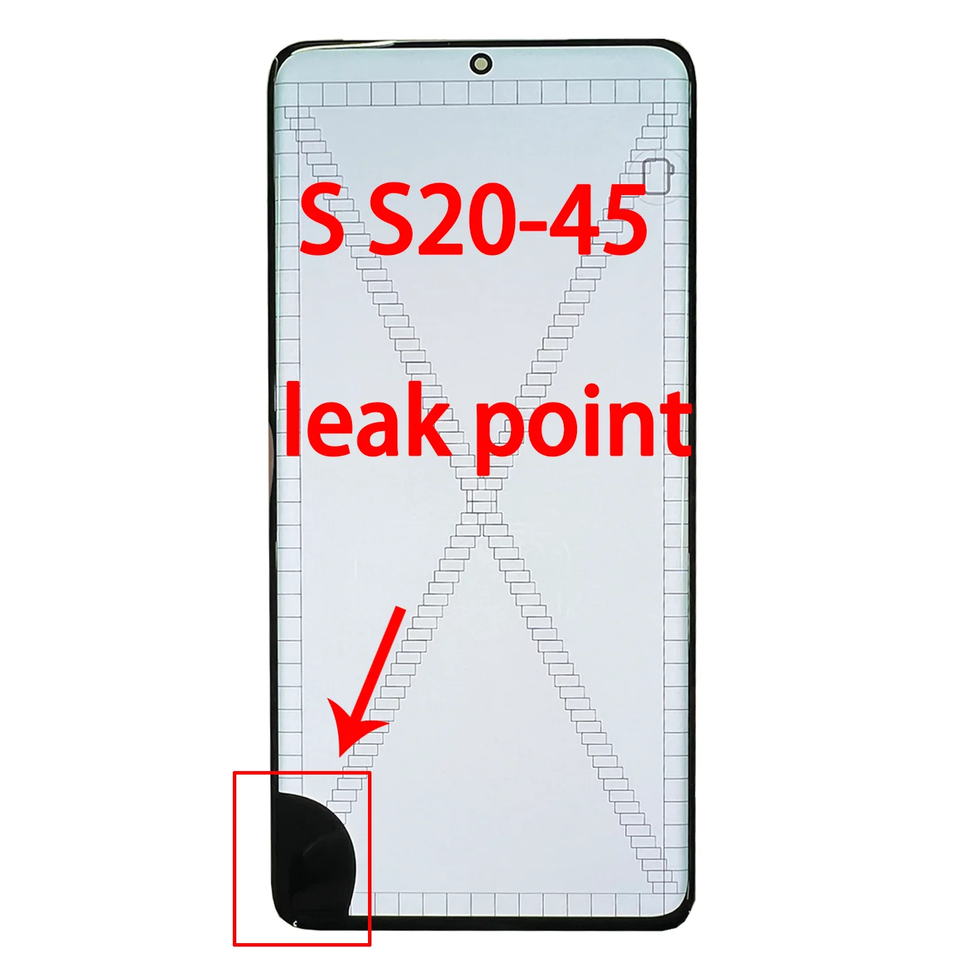 For Samsung S20 LCD Display Touch Screen Digitizer for G980 G980F SM-G981B SM-G981F Dead Pixel Line Burn LCD Replacement