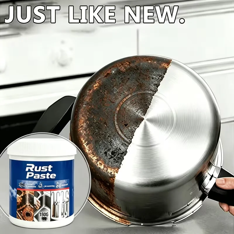 Multi Purpose Rust Removal Paste - Specifically Designed for Automotive Wheel Hubs And Metal Surfaces, with A Powerful And Fast