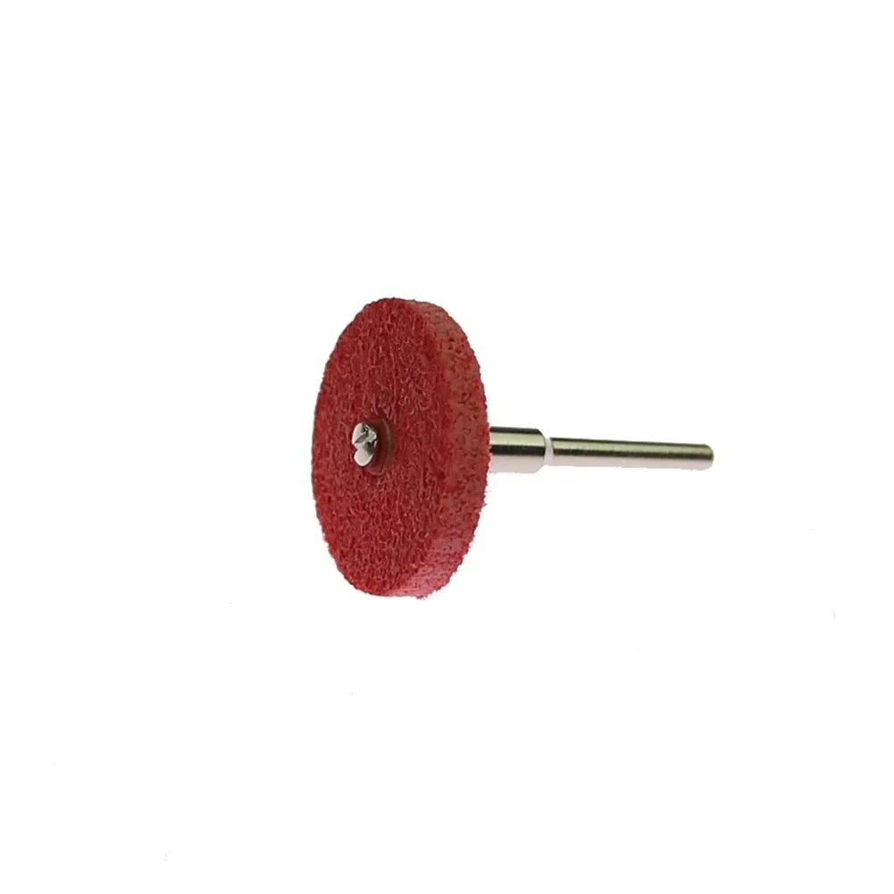 7Pcs Polishing Wheels Grinding Nylon Fibre Abrasive Point T-Shaped Polish Rotay Tools For Buffing Jewellery Metal Glass 2.35mm