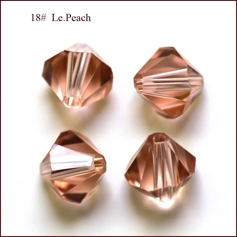 StreBelle AAA Kristall Doppelkegel Perle 5301 200 TEILE/LOS 3MM 4MM 5MM 6MM 8MM 10MM Tschechische Lose Facette Glas Perlen für DIY Schmuck Machen – Detail 21