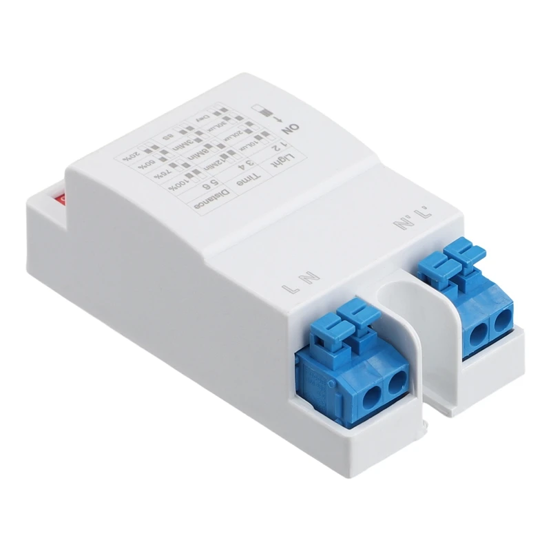 5.8Ghz Microwave Radar Sensor Switch Controller 5-8M Human Body Induction On/Off AC220-240V LED Light Sensor Switch