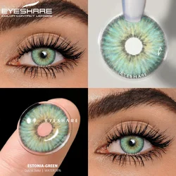 EYESHARE 1pair Natural Color Contact Lenses for Eyes Brown Contacts Gray Lenses Fashion Green Lenses Blue Eyes Contacts Lenses