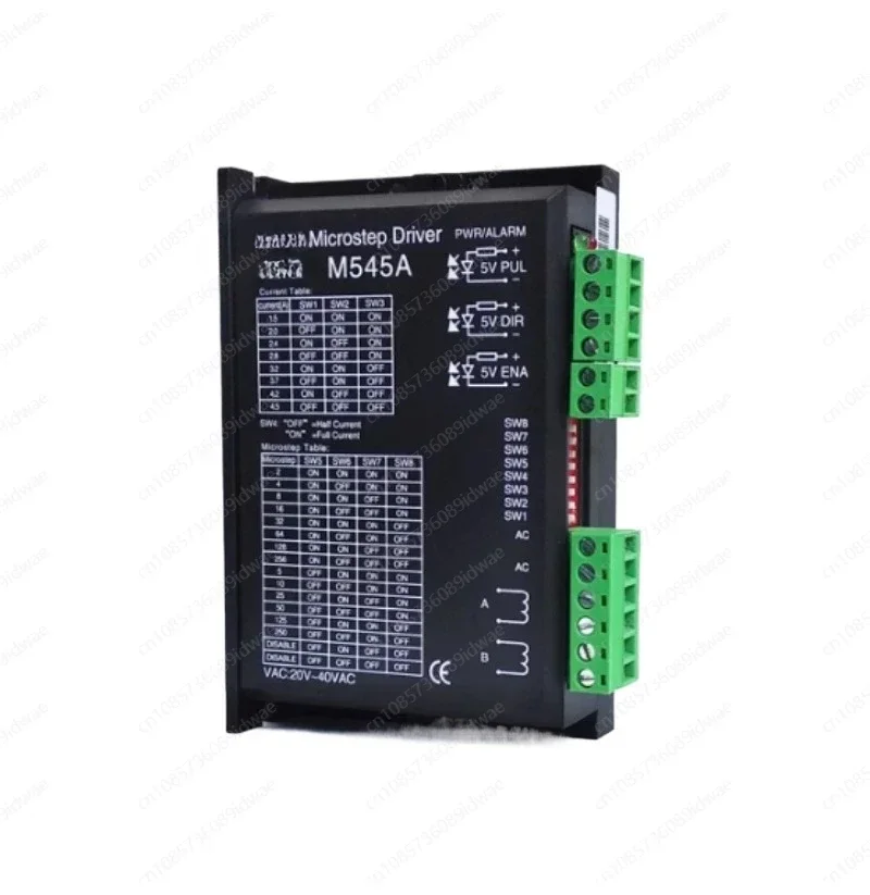 

M545D driver is suitable for two or four-phase hybrid stepper motor below 4.5A