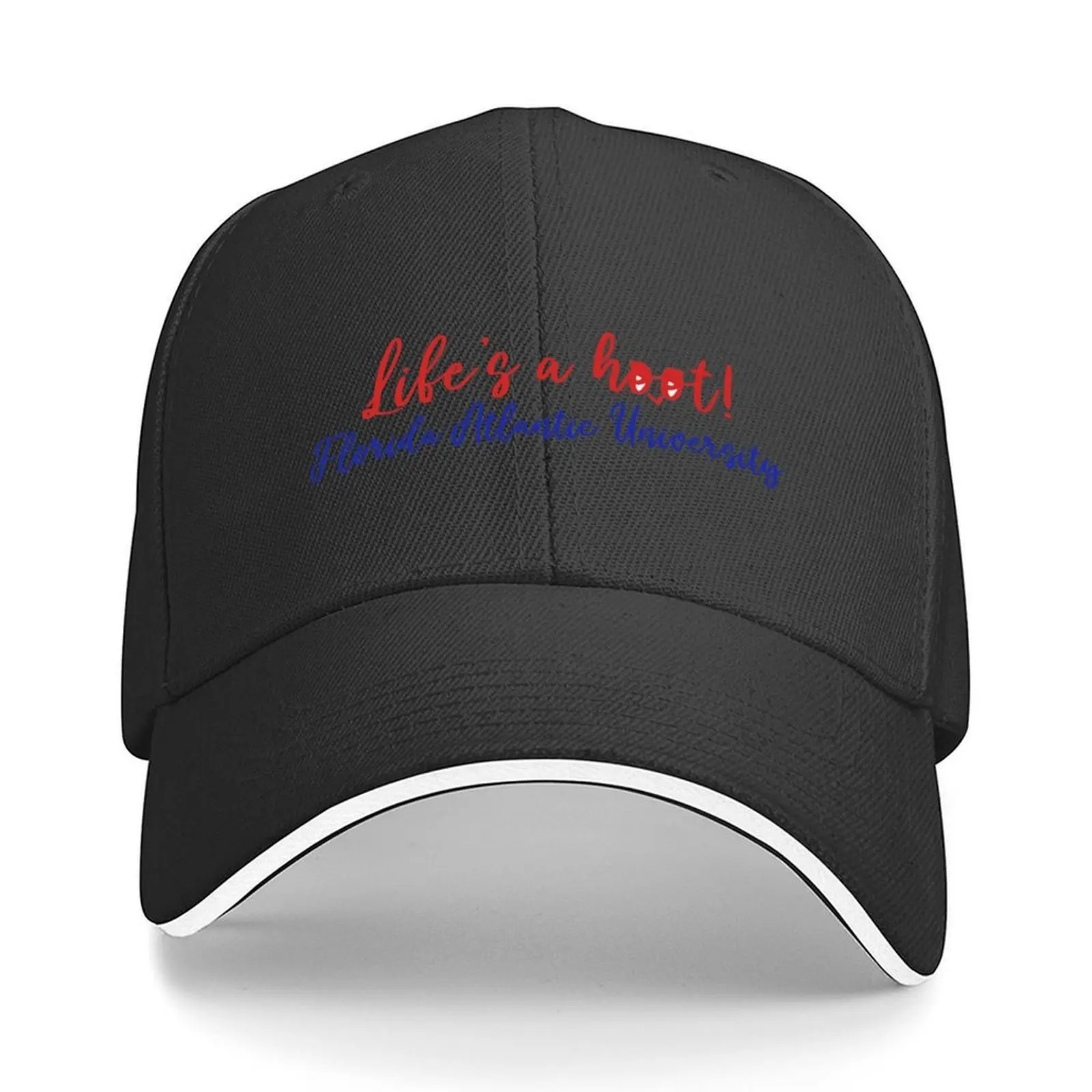 

Life's A Hoot! FAU Owl Quote Baseball Cap Hat Man For The Sun |-F-| Gentleman Hat custom Hat Women's Men's