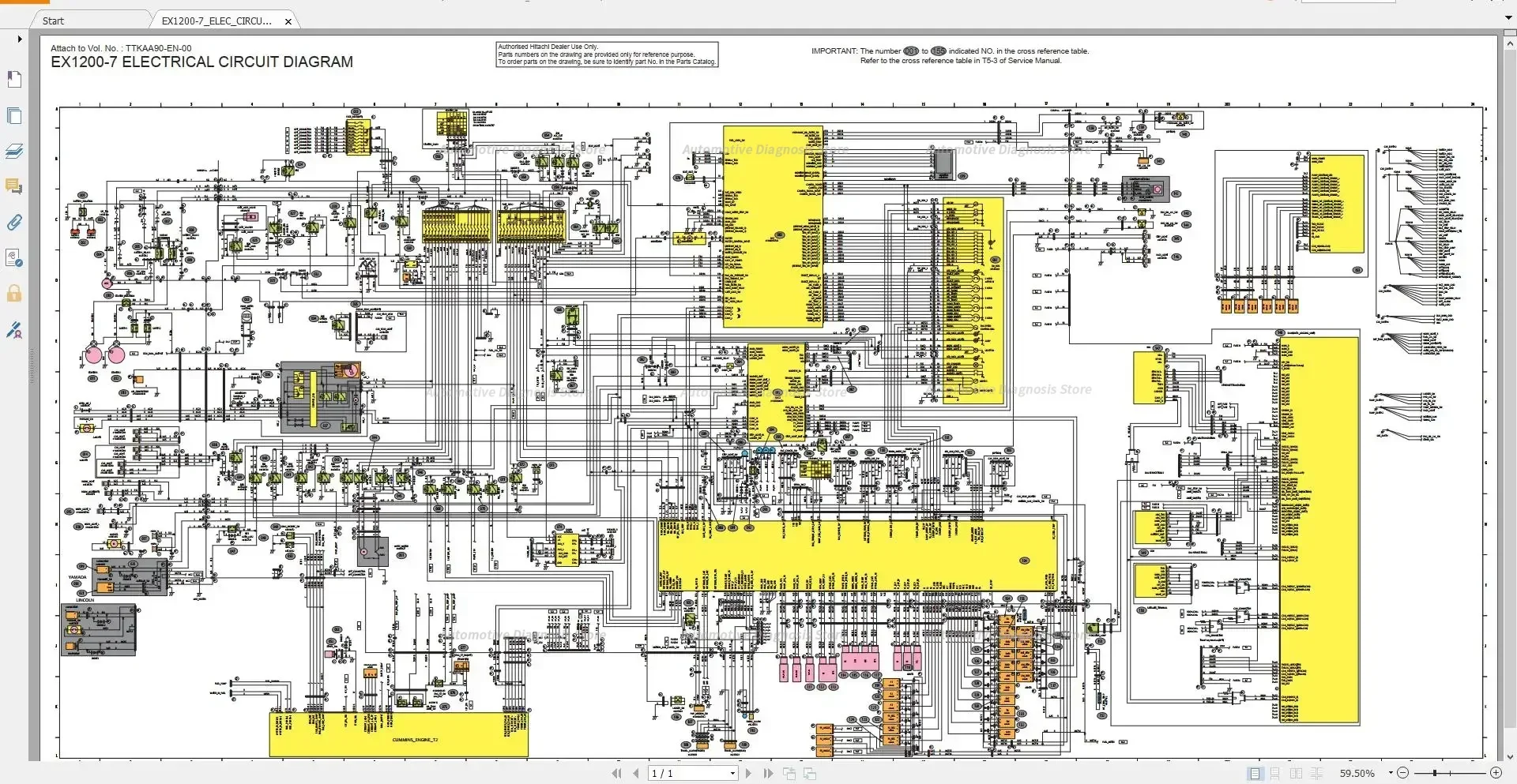 AutoCD Hitachi Mining Crawler Excavator 10.9GB PDF Updated 2021 Workshop Manual Circuit Diagram Parts Catalog DVD