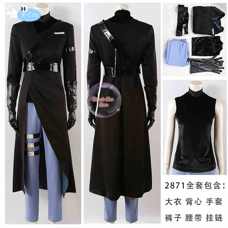 Anime Alien Stage Roleplay Ivan Cosplay Costume Halloween Christmas New Year Party Costume Wig Cloak Cape Shirt Pants Ivan Cos