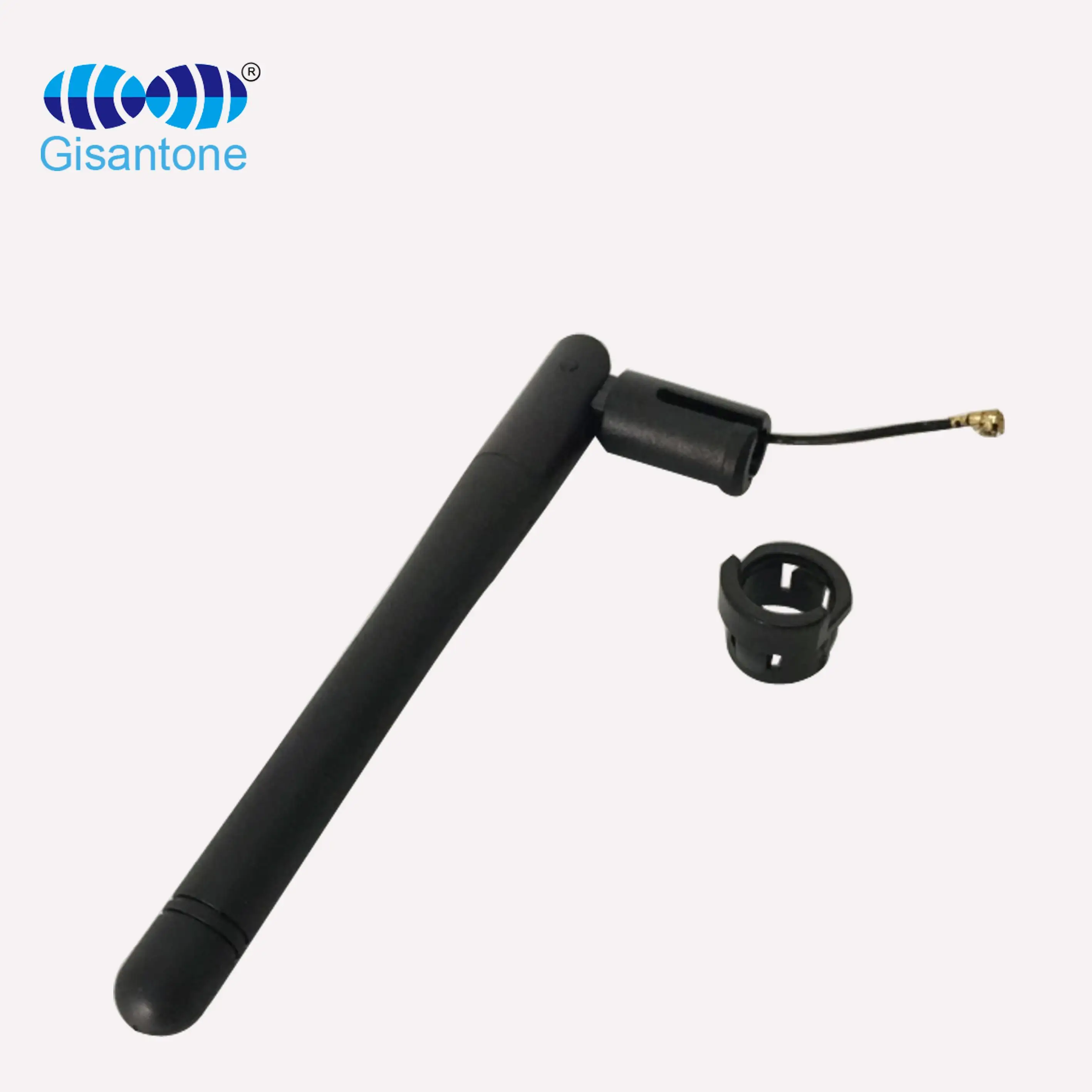 2400~2500mhz omni directional high gain 2.4GHz WIFI whip antenna 12DBi Whip Rubber Antenna with MMCX Connector