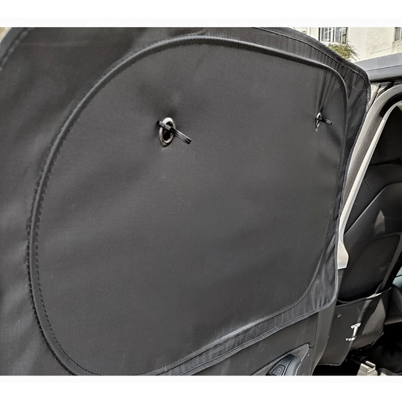 Model Y Juniper 2025 Privacy Sunshade for Tesla Model 3 2024 Highland Side Window Sun Shade Cover Front Rear Windshield Sunvisor