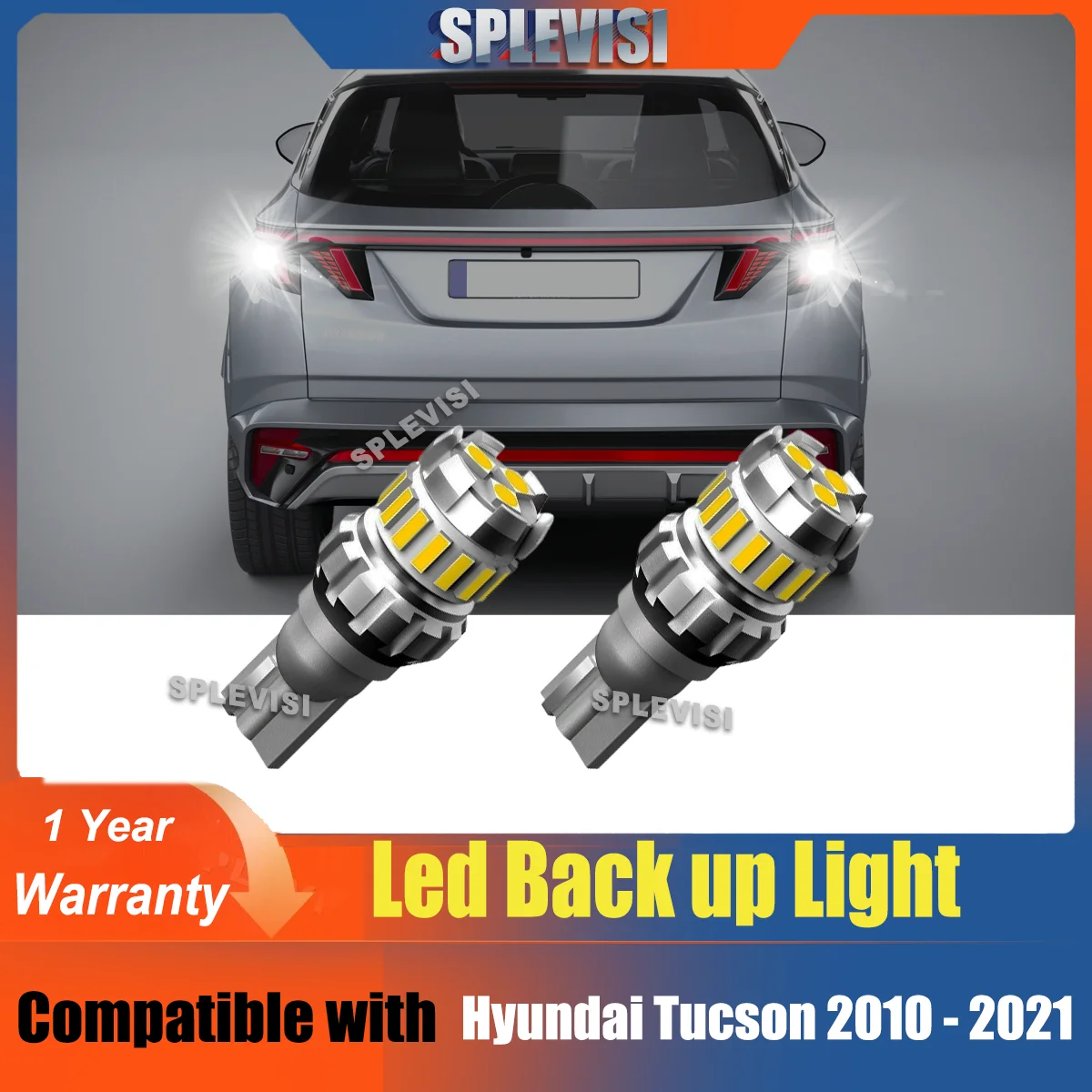 

Car Backup Reserve Lights 12V 6000K Xenon White For Hyundai Tucson 2010 2011 2012 2013 2014 2015 2016 2017 2018 2019 2020 2021