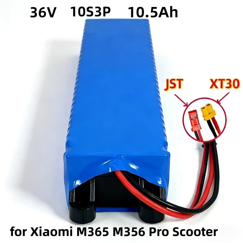 

36V 10.5Ah 10S3P High Performance Lithium Battery – Waterproof Pack,Replacement Spare Accessory for Xiaomi M365 M356 Pro Scooter