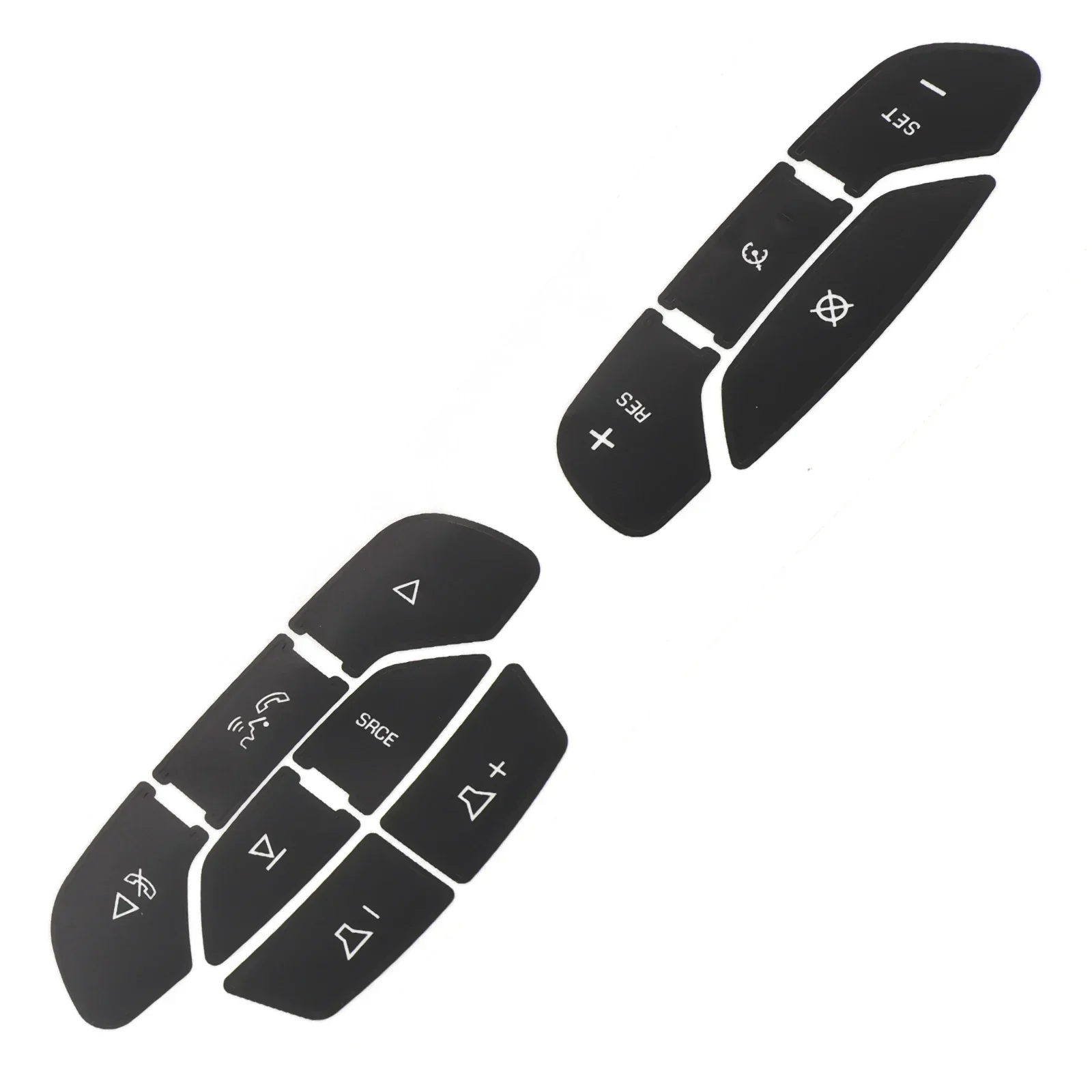 

Replacement Steering Wheel Button Stickers Designed For Tahoe Yukon 2007 2014 Plug And Play Enhanced Charging Capabilities