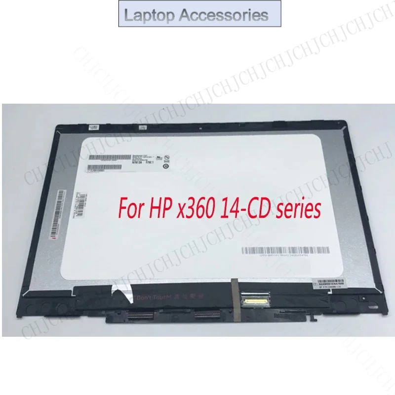 

F 14,0-дюймовый сенсорный преобразователь ЖК-экрана ноутбука в сборе для HP Pavilion X360 14-CD 14M-CD L20555-001 L20553-001 TPN-W131