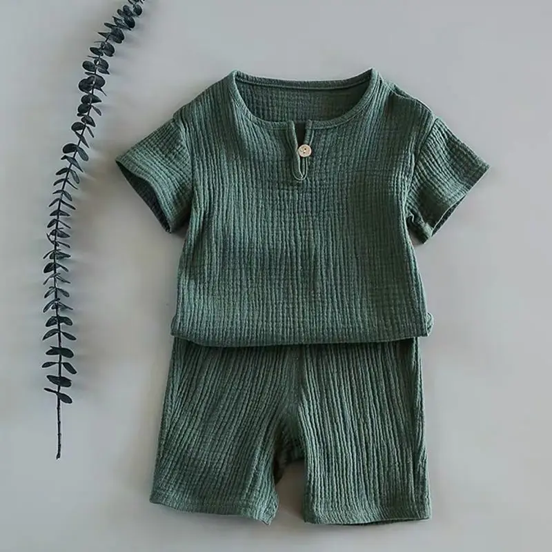 

Children's Clothing Boys Girls Baby Short-sleeved Summer Suits Cotton New Kid Tops Summer T-shirts