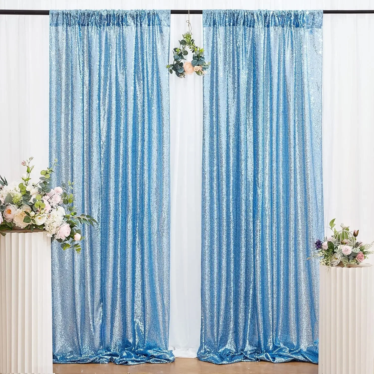 1 adet 60x240 cm Altın Payet f - Sequin Fabric Panel incelemesi ve fiyatı