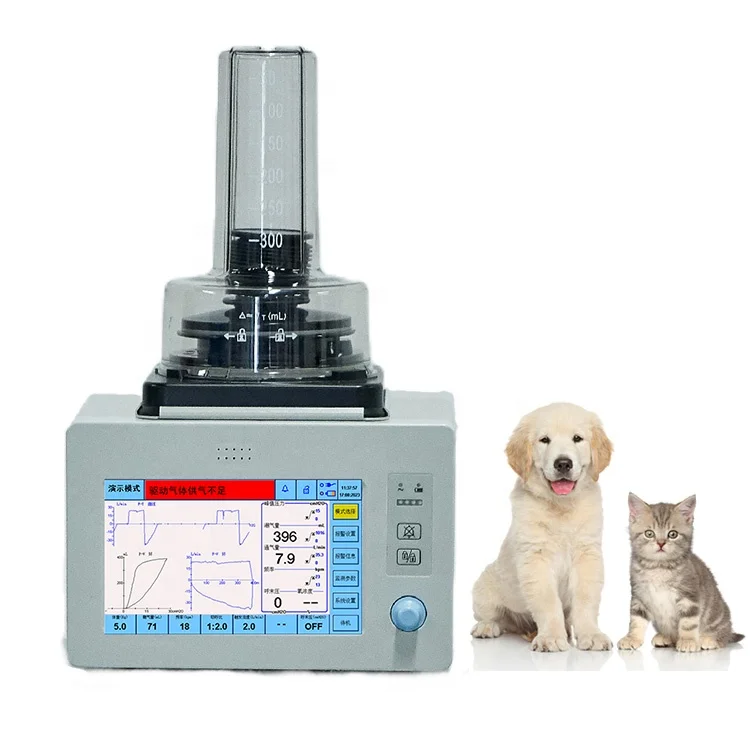 

Vet Veterinary Breathing Anesthesia Machine Touch Screen Vet Anesthesia Ventilator