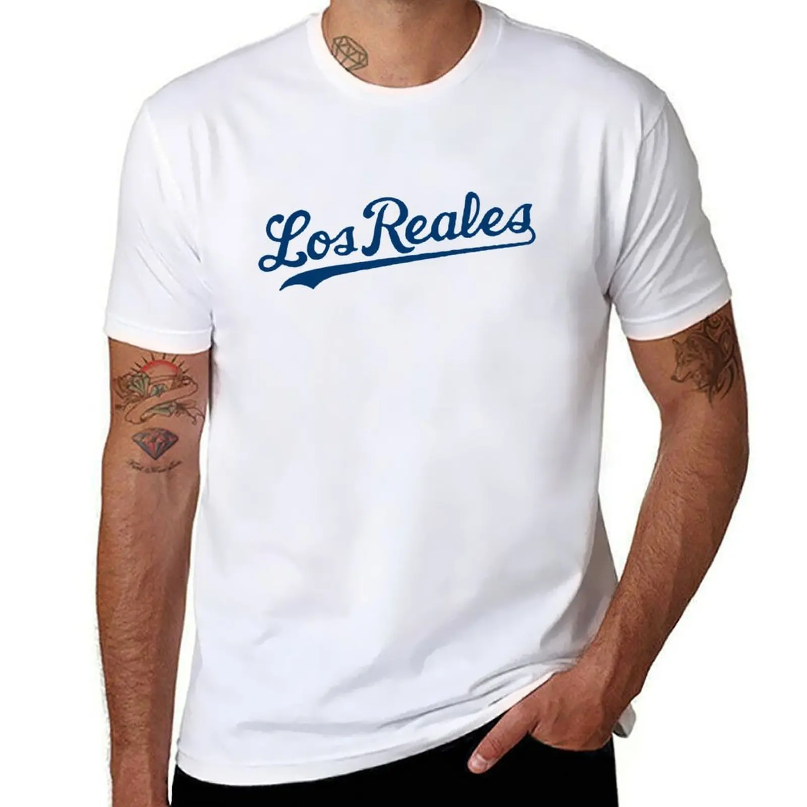 

Los Reales T-Shirt men t shirt cotton 100% cotton t shirt man T-Shirt
