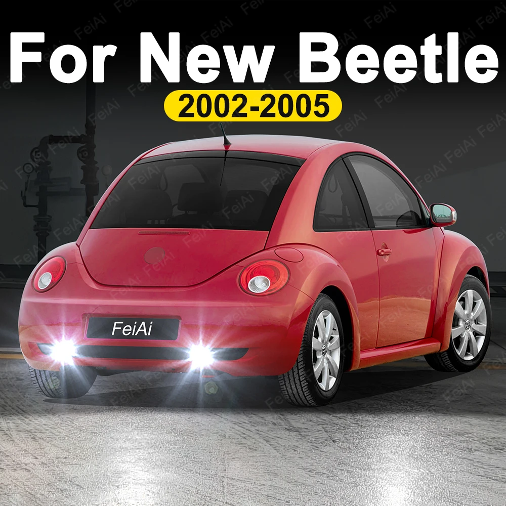 

Для Volkswagen VW New Beetle светодиодный фонарь заднего хода 2002 2003 2004 2005, новые аксессуары Beetle, лампа заднего хода, белый цвет