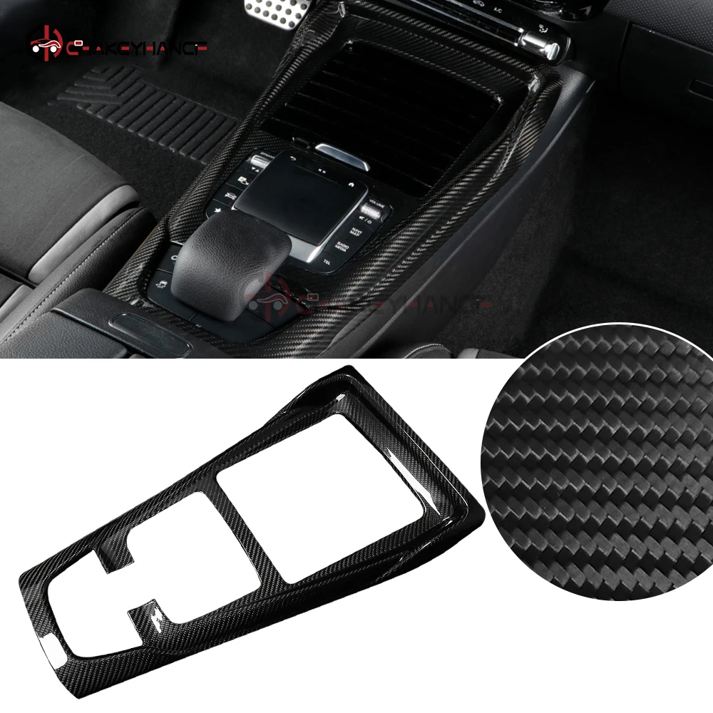 

Углеродное волокно, центральная консоль, панель переключения передач, накладка, наклейка, аксессуары для Benz CLA AMG A45 W177 CLA200 CLA250 C118 2020+