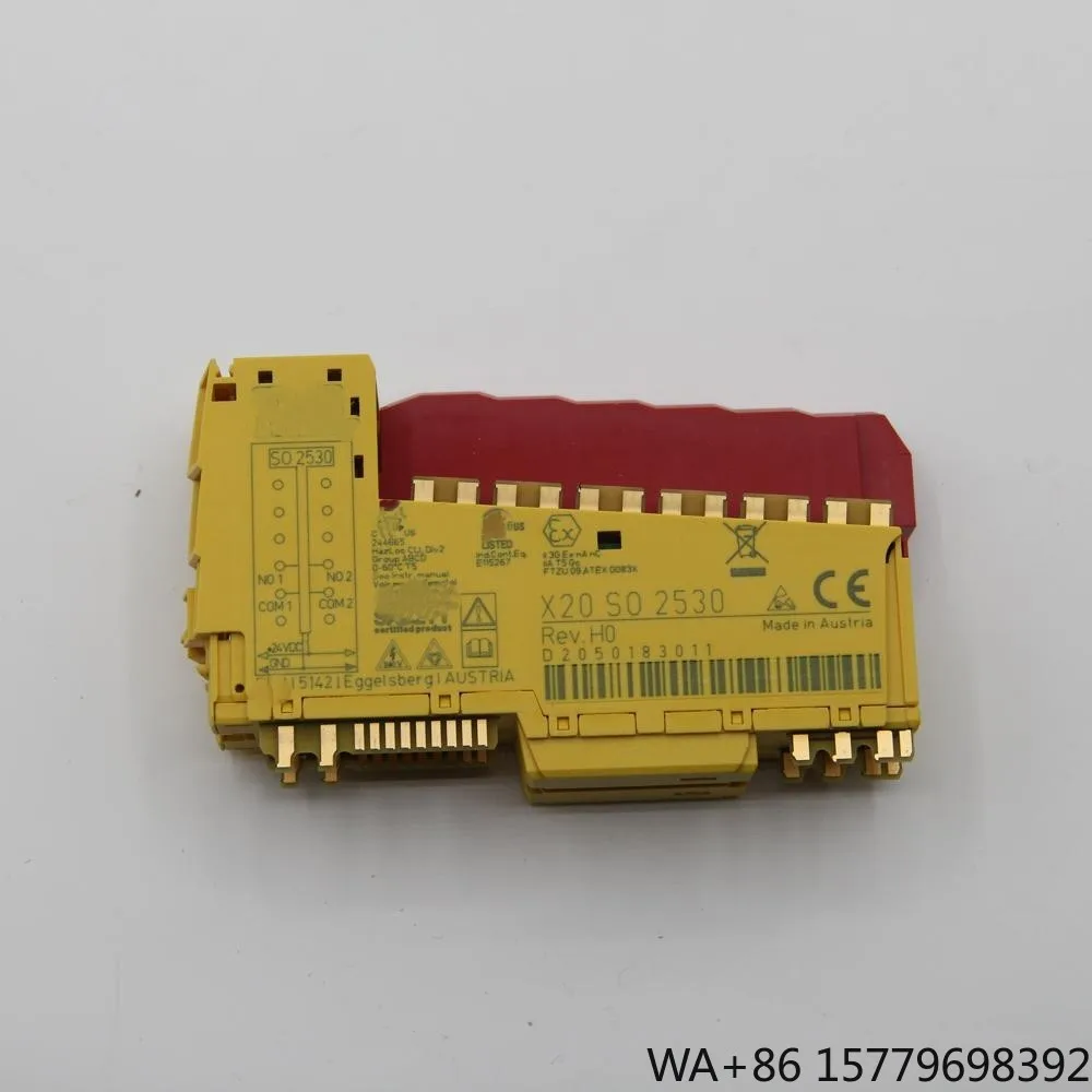 Original X20SO2530 Safety-type digital relay output module Ready Stock Industrial Automation Pac