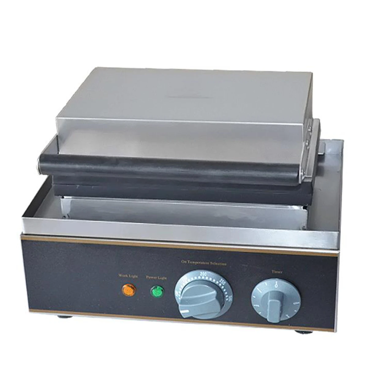 Điện 220V/110 V Ngọt Di Chuột Máy, Tặng Fryer, Máy Làm Bánh Waffle Tròn Tặng Máy Làm