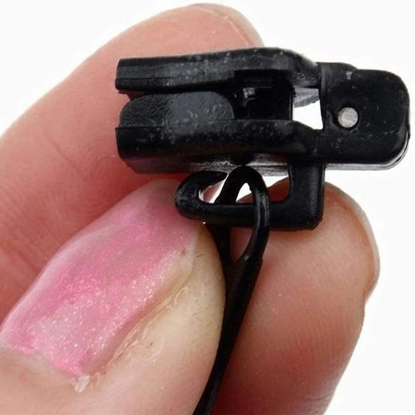 6Pcs Black Universal Instant Fix Zipper Repair Kit Replacement Zip Slider Teeth Zippers