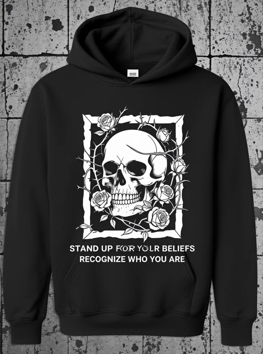 

Мужская толстовка с розовым черепом, шнурок, длинный рукав, осень-зима, универсальная