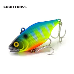 COUNTBASS 60mm 11.7g Vibration Wobblers Lipless Crankbaits Angler's Fishing Lures Hardbaits for Bass Pike