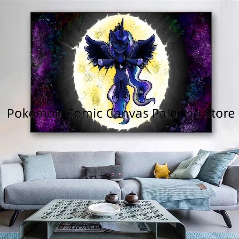 

Canvas Peripheral Animation Art Wall Stickers Stickers and Posters Bedroom Home Decoration Living Room DecorationChildren's Gift