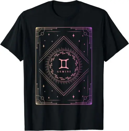 NEW Gemini Birthday Present Women Zodiac Sign Gemini Gift T-Shirt - MADE IN USA