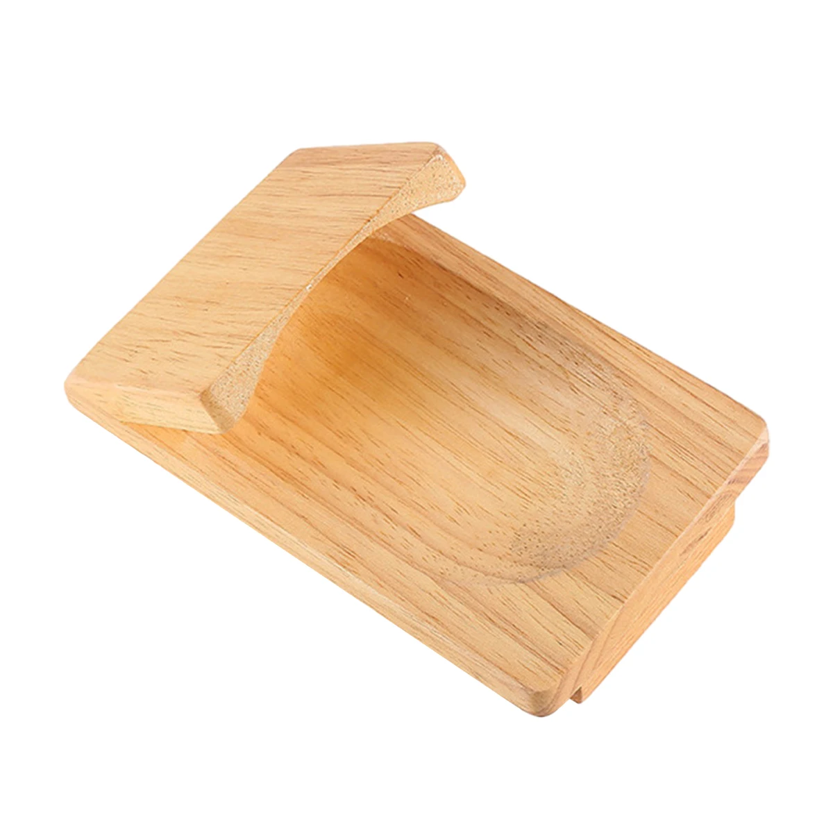 Handguard Seafood Wood Shucking Clamp Oyster Shucker Wooden Tools Wood Oyster Shucking Clip Bamboo Tray Shelling