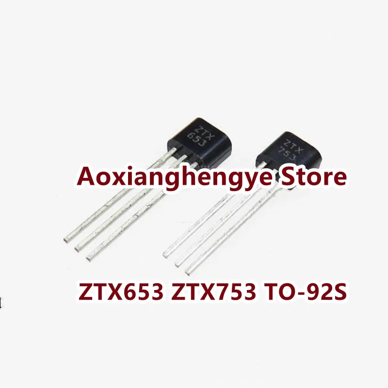 5PCS ZTX653 ZTX753 TO-92S High-quality PNP silicon planar power transistors New and Original