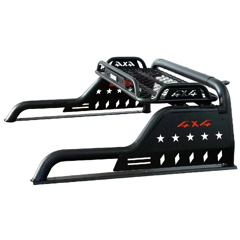 

Pickup Car Exterior Accessory Steel Roll Sport bar for Hilux Ranger L200 Triton Dmax Navara Gwm Poer Cannon Gladiator Tacoma