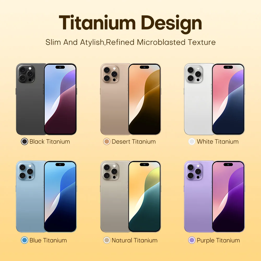 2025 Hot Original For Brand Smartphone 7.3 inch New i16 ProMax Full Screen 4G 5G Cell Phone 8000mAh Mobile Phone Global Version﻿