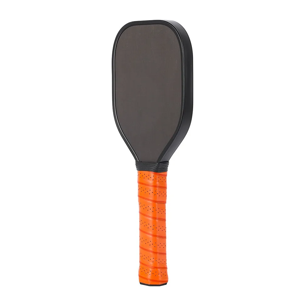 Fiber Frosted Surface Pickleball Paddle Nonslip Grip Long Handle Sweet Spot Trainer Wear Resistant Lightweight